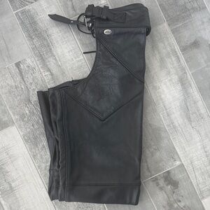 Harley-Davidson Black Leather Pants